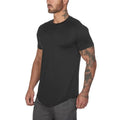 Men's Mesh T-Shirt - Quick Dry Solid Fitness Top for Bodybuilding and Gym Wear, Summer Collection
