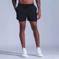 Men's 2-in-1 Quick-Dry Sports Running Shorts for Jogging, Fitness, Soccer Training, Track and Field, and Marathon Events